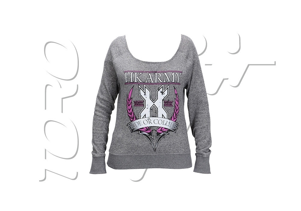 SWEAT GIRLS CREST GREY - Taille XS