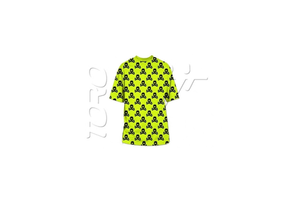 HK T-SHIRT ALL OVER NEON BLACK - Taille M