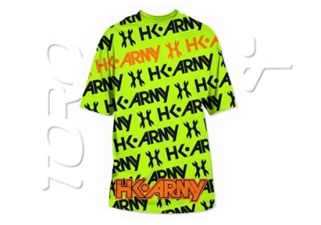 HK T-SHIRT ALL OVER 2.0 NEON