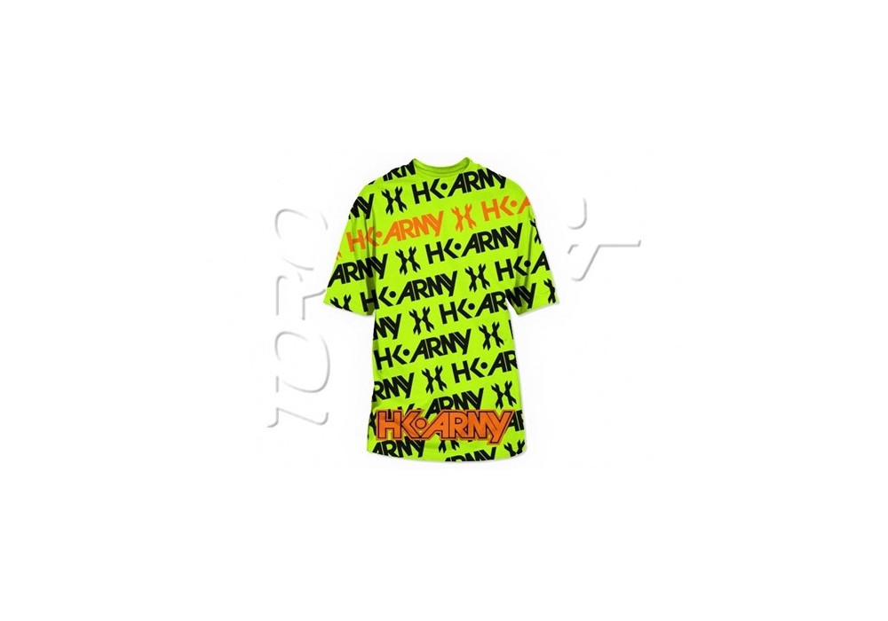 HK T-SHIRT ALL OVER 2.0 NEON - Taille M