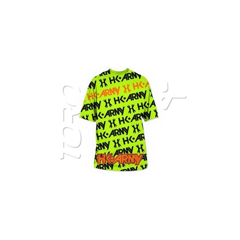 HK T-SHIRT ALL OVER 2.0 NEON - Taille M