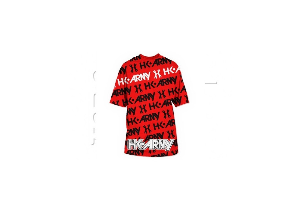 HK T-SHIRT ALL OVER 2.0 RED