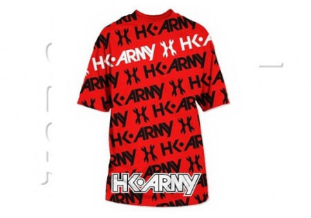 HK T-SHIRT ALL OVER 2.0 RED