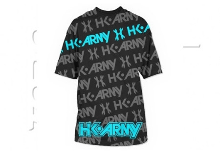 HK T-SHIRT ALL OVER 2.0 TURQUOISE