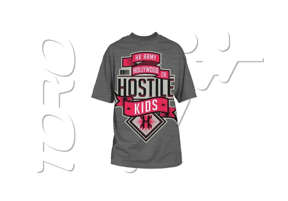 HK T-SHIRT SHINE GREY