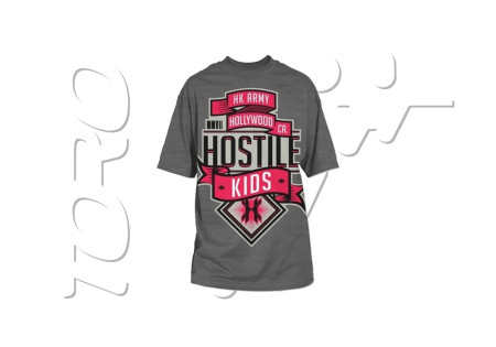 HK T-SHIRT SHINE GREY - Taille M