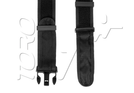 Ceinturon CORDURA SECURITE 3 POINTS BLACK SCORPION TAILLE 2