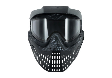 Masque JT SPECTRA PROFLEX LE THERMAL BANDANA BLACK ECRAN 2X CLEAR ET SMOKE