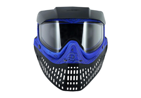 Masque JT SPECTRA PROFLEX LE THERMAL BANDANA BLUE ECRAN 2X CLEAR ET SMOKE