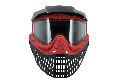 Masque JT SPECTRA PROFLEX LE THERMAL BANDANA RED ECRAN 2X CLEAR ET SMOKE