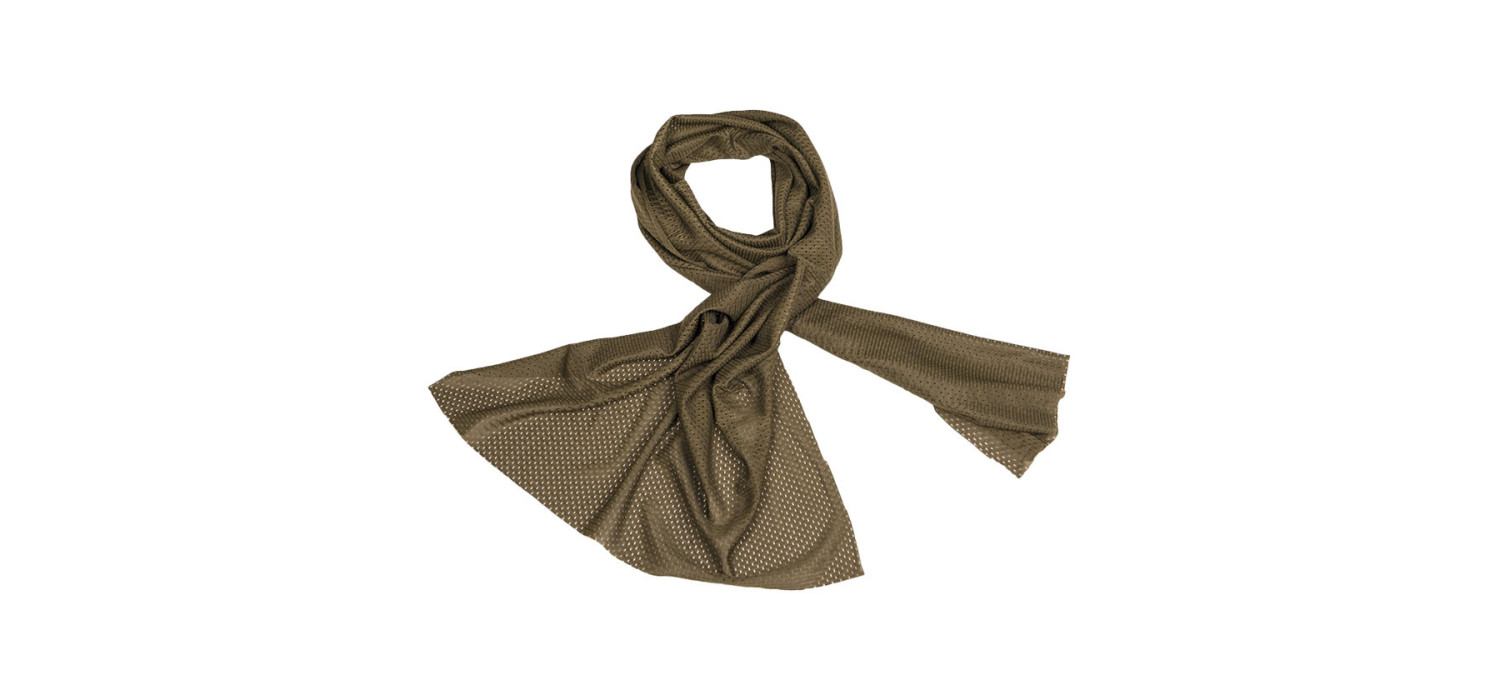 Echarpe FILET MESH POLYESTER 190 CM X 50 CM OLIVE