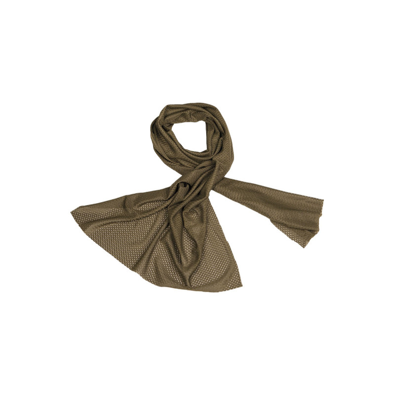 Echarpe FILET MESH POLYESTER 190 CM X 50 CM OLIVE