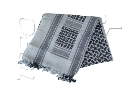 Echarpe SHEMAGH EPAISSE SCARF VALKEN GREY BLACK