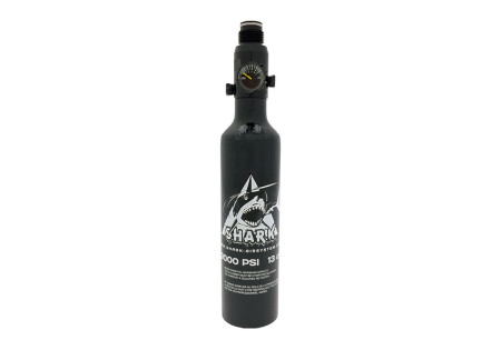 Bouteille 0.2L 13CI ALU SHARK + preset SHARK HP 3000 PSI (SORTIE 800 PSI)