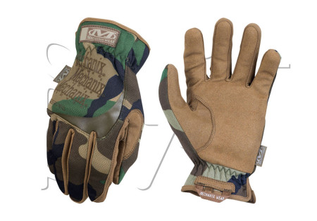 GANTS MECHANIX FASTFIT WOODLAND CAMO CE