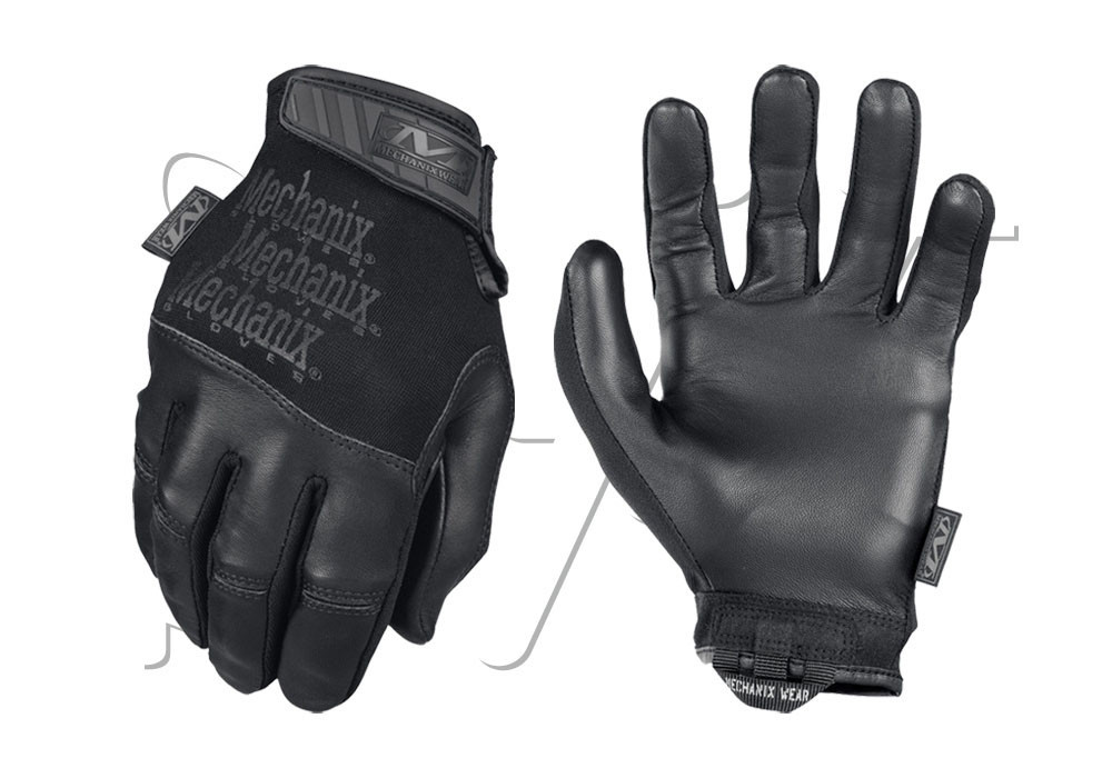 GANTS MECHANIX RECON CUIR TACTILE BLACK