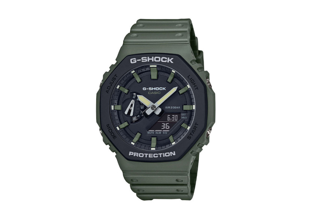 Montre CASIO G-SHOCK CLASSIC GA-2100SU VERT OD