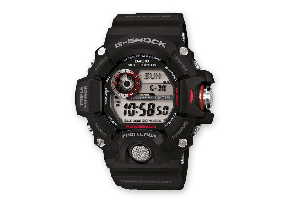 Montre CASIO G-SHOCK RANGEMAN GW-9400-1ER BLACK RED