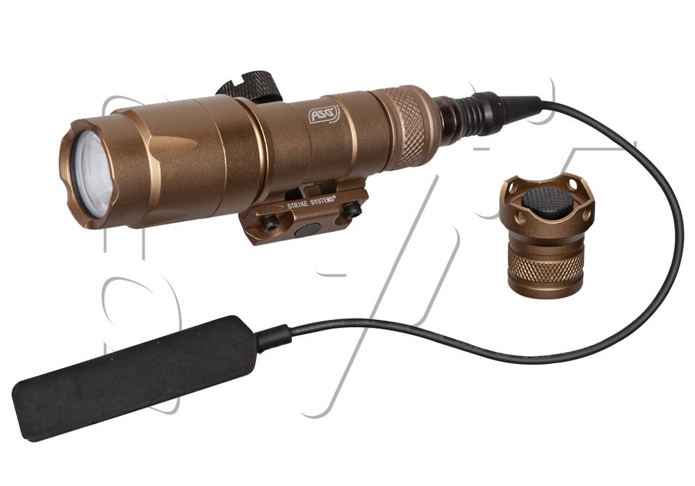 Lampe tactique STRIKE SYSTEMS 280-320 LUMENS ASG TAN