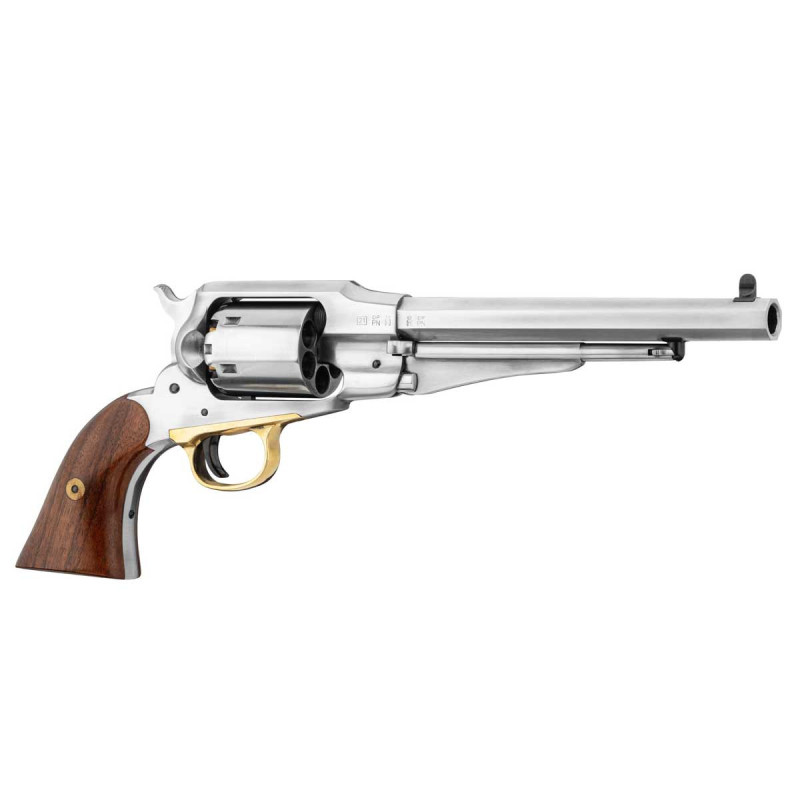 Revolver REMINGTON PATTERN TARGET PERCUSSION CUSTOM CHROME PEDERSOLI CAL 44 (S.349C)