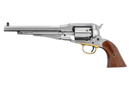 Revolver REMINGTON PATTERN TARGET PERCUSSION CUSTOM CHROME PEDERSOLI CAL 44 (S.349C)