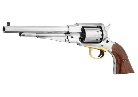 Revolver REMINGTON PATTERN TARGET PERCUSSION CUSTOM CHROME PEDERSOLI CAL 44 (S.349C)