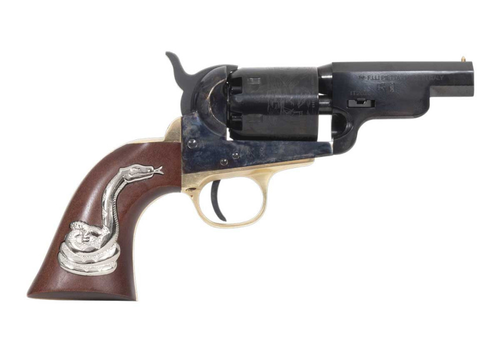 Revolver COLT 1851 NAVY YANK SUBNOSE SNAKE ACIER Calibre 36 PIETTA (yas36snbsn)