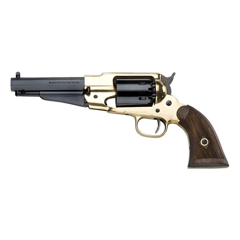 Revolver REMINGTON 1858 TEXAS SHERIFF LAITON Calibre 44 GRIP QUADRILLE PIETTA (rgbsh44lc)