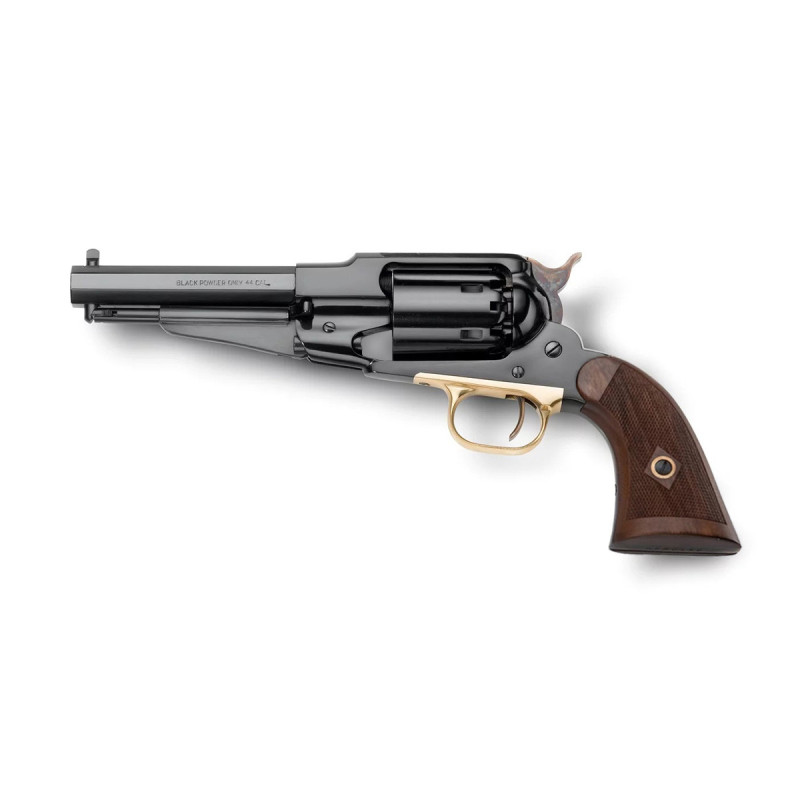 Revolver REMINGTON 1858 NEW ARMY SHERIFF ACIER POIGNEE GRIP QUADRILLE Calibre 44 PIETTA (rgash44lc)