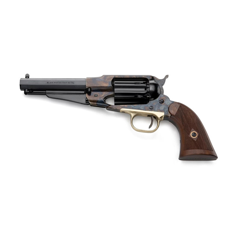 Revolver REMINGTON 1858 NEW ARMY SHERIFF ACIER JASPE Calibre 44 PIETTA (rgatc44 - rgachsh44lctc)