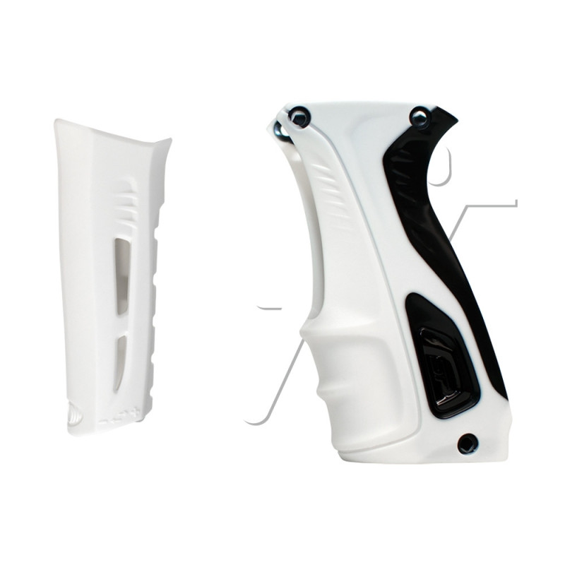 Kit grip ERGONOMIQUE SHOCKER RSX et XLS WHITE