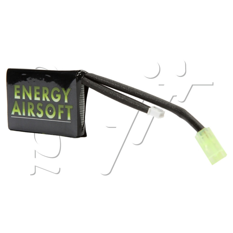 Batterie LIPO 7.4V 1500 mAh 20C 65x45x10mm 1 PACK ENERGY AIRSOFT