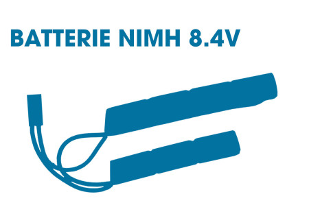 CHOISIR POUR MOI LA BATTERIE NIMH 8.4V 1600 mAh QUI FONCTIONNERA AVEC MON PACK