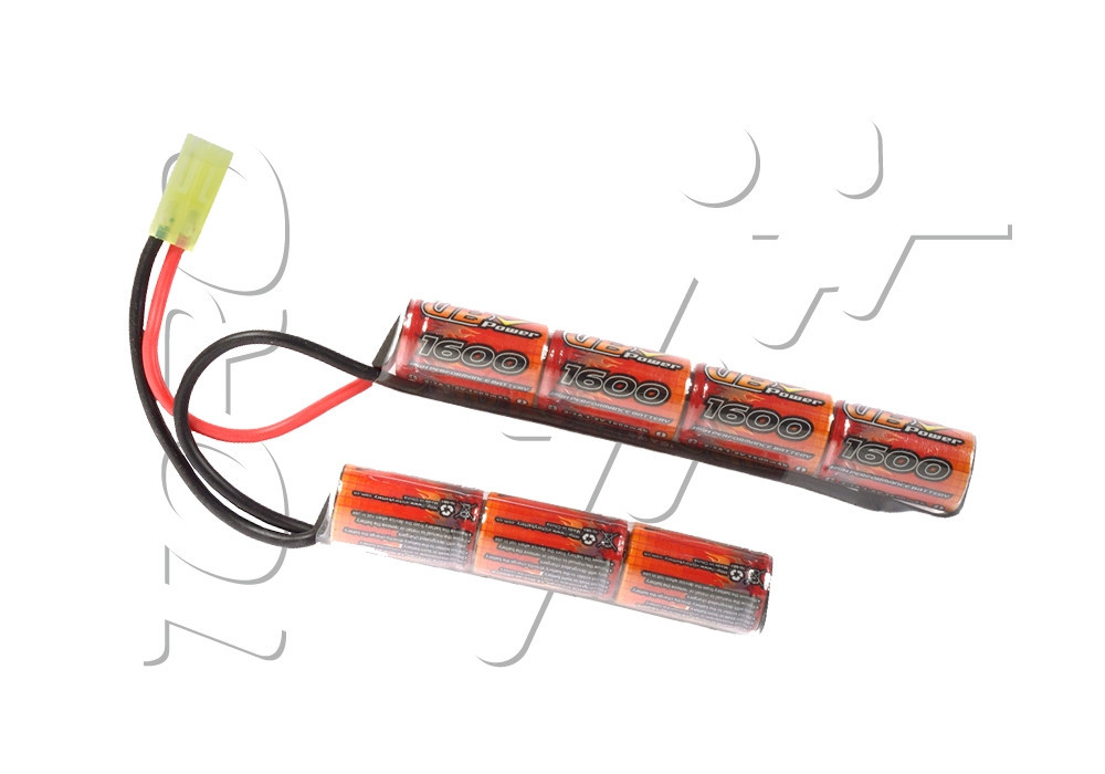 Batterie NIMH 8.4V 1600 mAh 113x19x19mm 2 STICK VB POWER