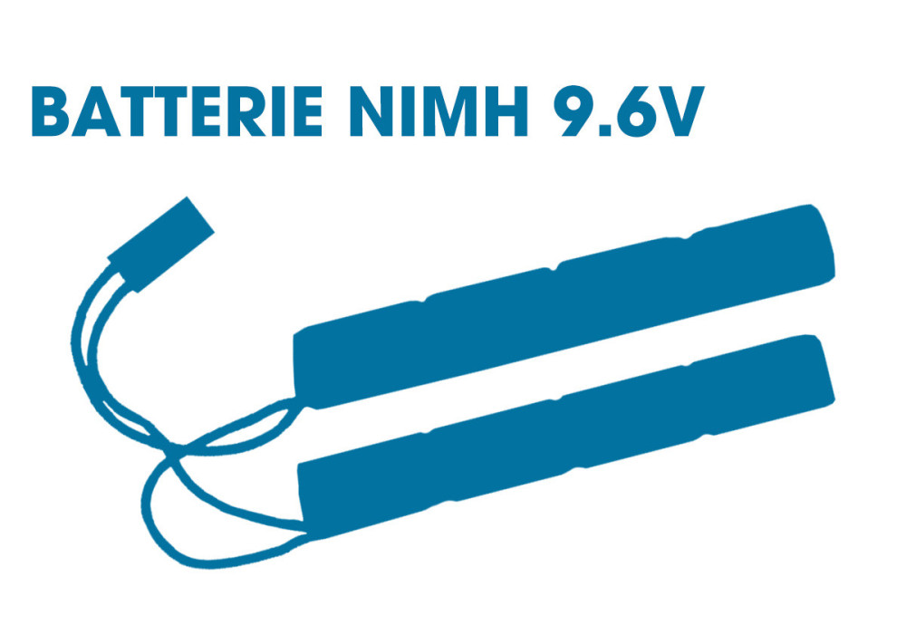 CHOISIR POUR MOI LA BATTERIE NIMH 9.6V 1600 mAh QUI FONCTIONNERA AVEC MON PACK