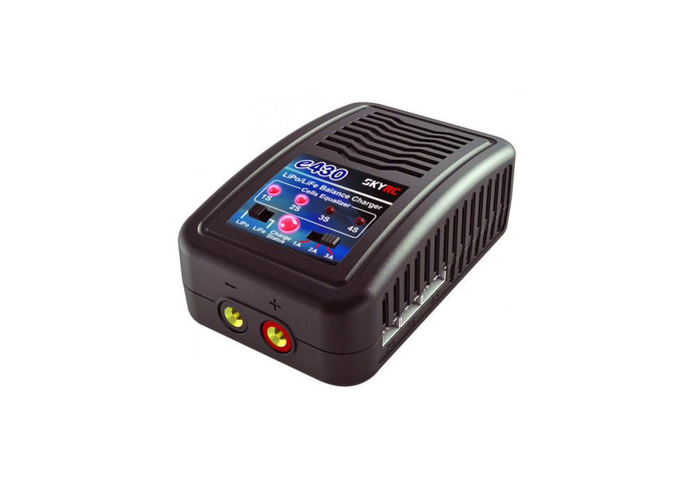 Chargeur BATTERIE LIPO/LIFE EQUILIBREUR 2S/4S AUTOMATIQUE E430 AC SKYRC