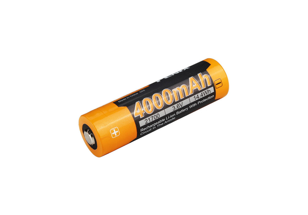 ACCU 3.6V 4000mAh RECHARGEABLE USB 21700 FENIX ARB-L21-4000P