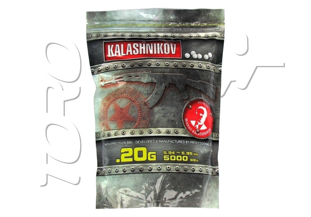 Billes 0.20g SACHET 5000 KALASHNIKOV