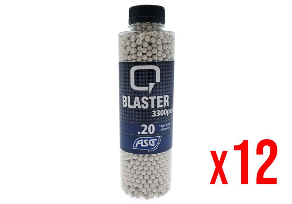 Billes 0.20g BOUTEILLE 3300 Q BLASTER ASG X12