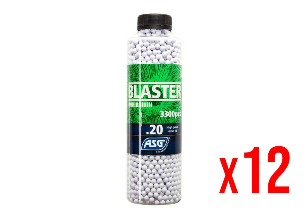 Billes 0.20g BOUTEILLE 3300 BLASTER ASG X12