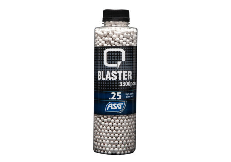 Billes 0.25g BOUTEILLE 3300 Q BLASTER ASG