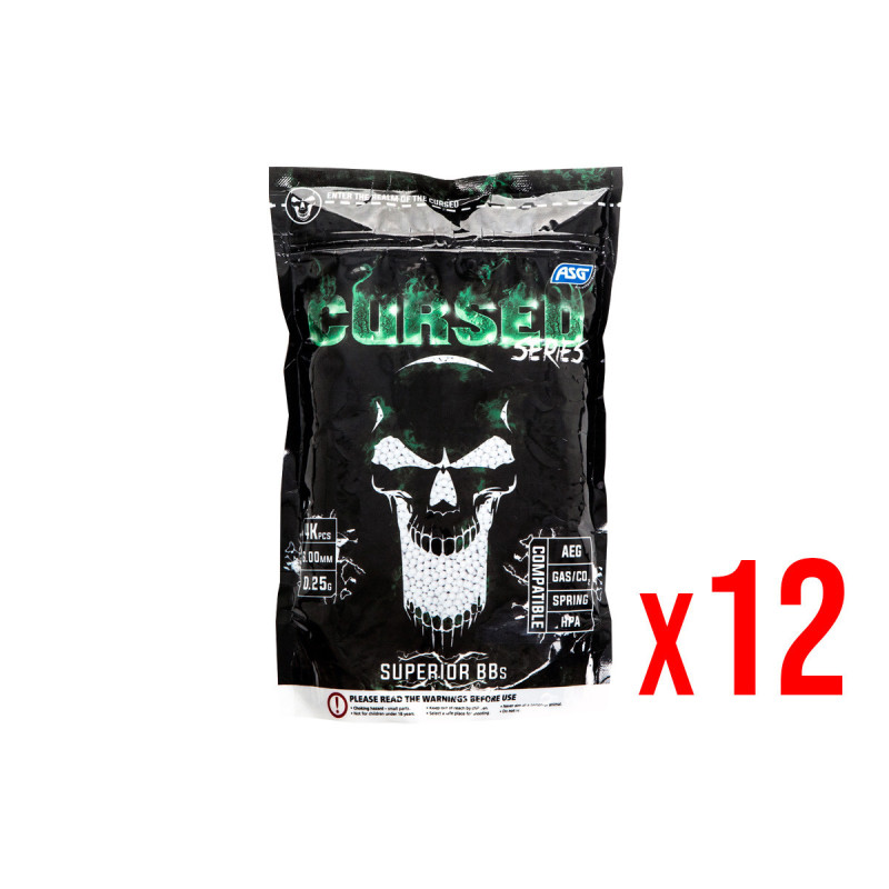 Billes 0.25g SACHET 4000 CURSED ASG X12