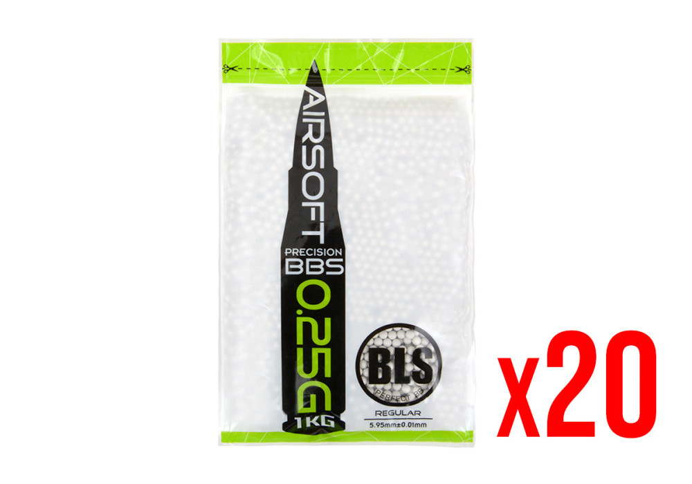 Billes 0.25g SACHET 4000 PRECISION BLS X20