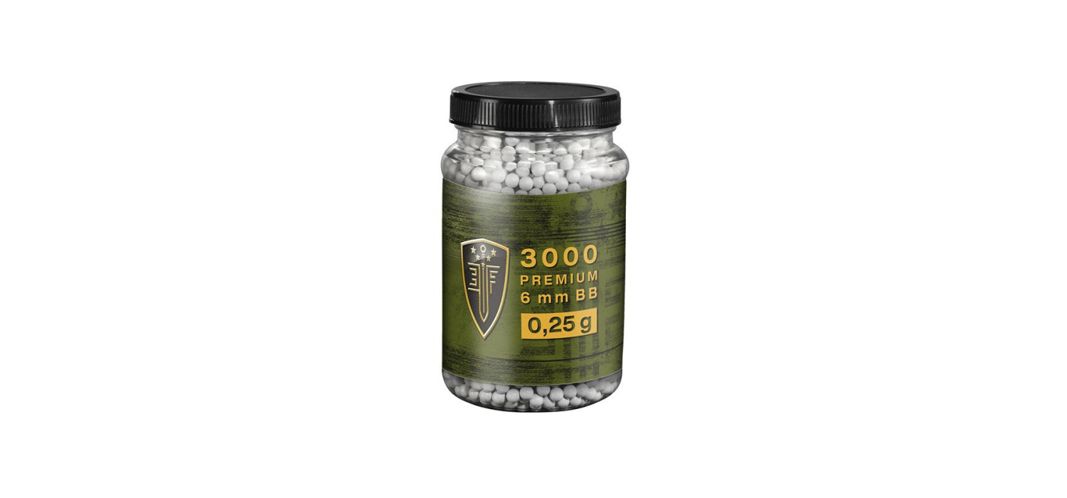 Billes 0.25g POT 3000 PREMIUM ELITE FORCE UMAREX