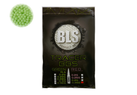 Billes traçantes 0.25g SACHET 4000 PRECISION BLS GREEN