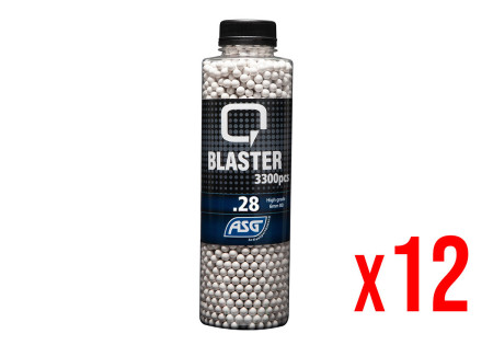 Billes 0.28g BOUTEILLE 3300 Q BLASTER ASG X12