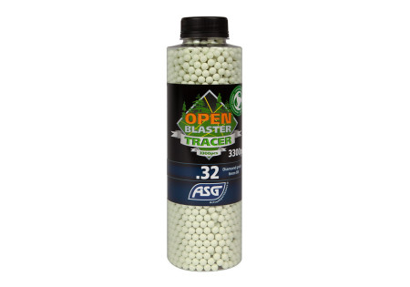 Billes traçantes 0.32g BOUTEILLE 3300 BLASTER ASG GREEN