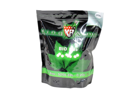 Billes BIO 0.20g SACHET 5000 KING ARMS