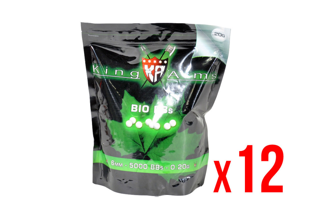 Billes BIO 0.20g SACHET 5000 KING ARMS X12