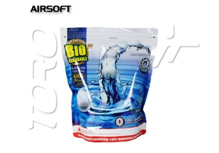 Billes BIO 0.25g SACHET 4000 G&G ARMAMENT